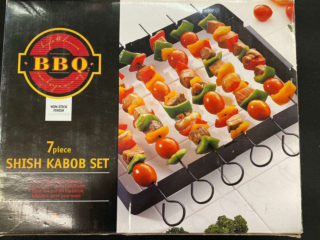BBQ Shish Kabob Set  7 piece