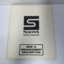 Load image into Gallery viewer, Synertek Incorporated Mon 1.1 Enhancement description booklet with schematics. Free shipping
