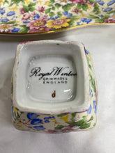 Load image into Gallery viewer, Royal Winton Chintz Summertime Ascot Creamer Open Sugar Tray Set Grimwades 775
