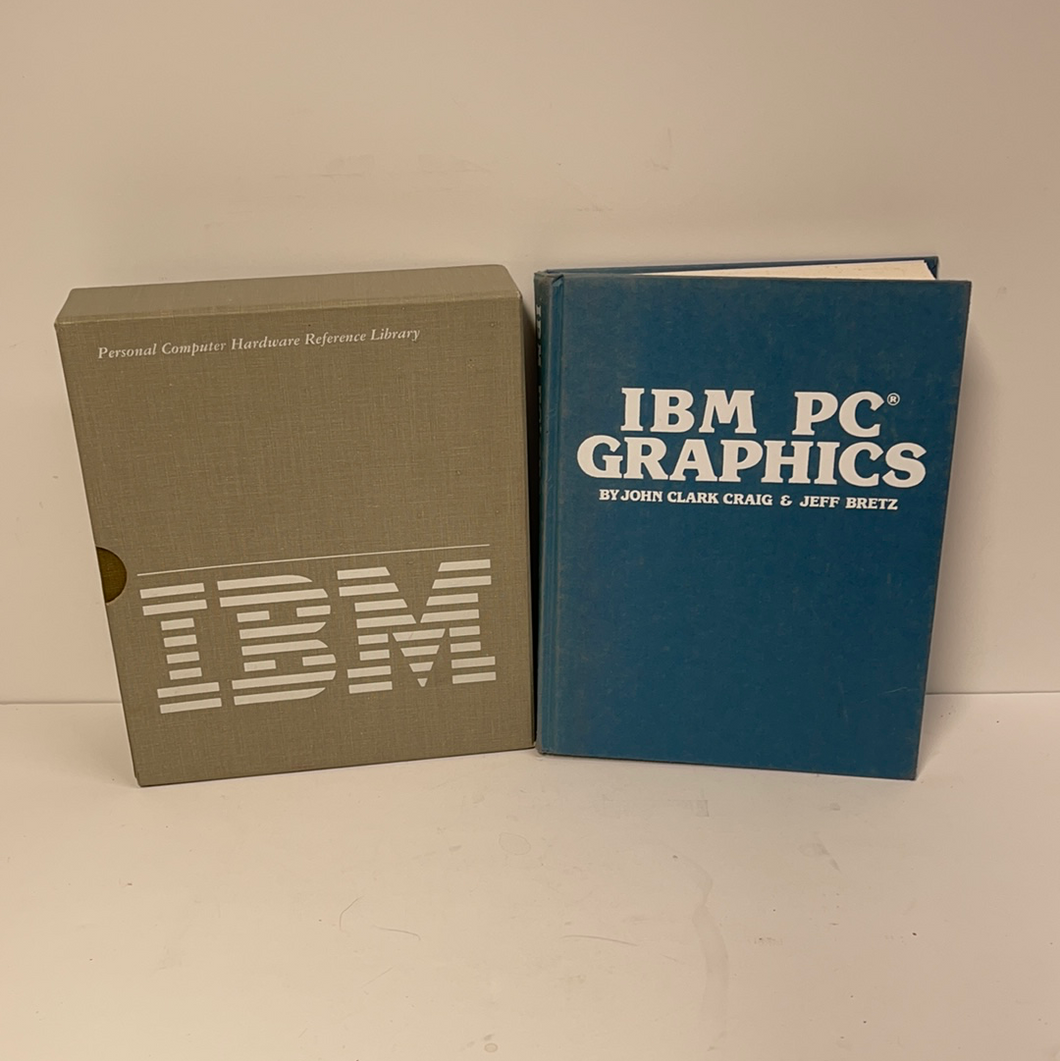 IBM PCjr hardware reference library with diskette and IBM PC graphicsHardcover first edition