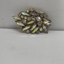 Load image into Gallery viewer, Rhinestone Brooch Very nice  unnamed costume jewelery Free shipping
