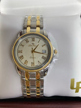 Load image into Gallery viewer, Men’s Lucien Piccard Quartz Swiss 2-Tone Watch
