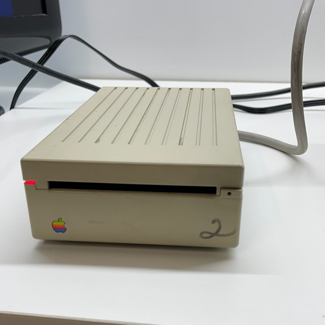 Apple IIGS 3.5 Model  A9M0106 External Floppy Drive Apple II+, IIc+, IIe, IIGS Tested working