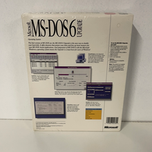 Load image into Gallery viewer, Microsoft MS DOS 6 upgrade factory sealed. Act now. Fast shipping!

